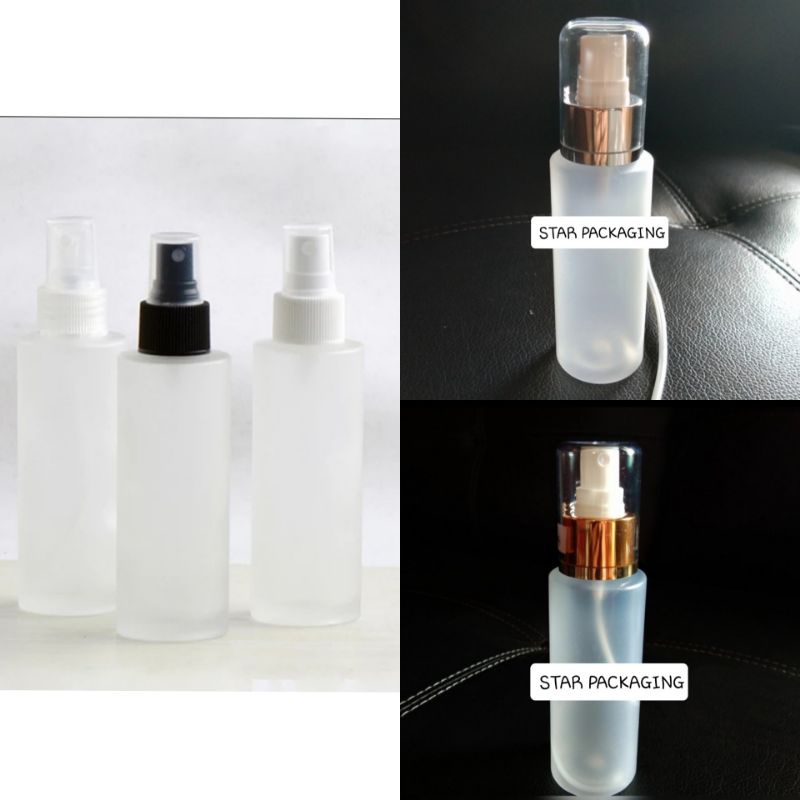 Botol Spray 100ml Botol Spray 100 ml Botol 100ml Frosted Tutup Spray Fullcap