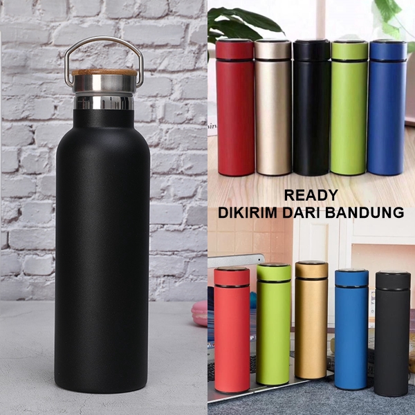 Termos Air Minum Untuk Teh Kopi 500ml Vacuum Flask Finishing Matte Gloss