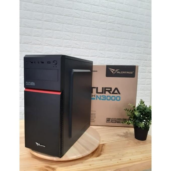 Casing Pc Alcatroz Futura Black N3000