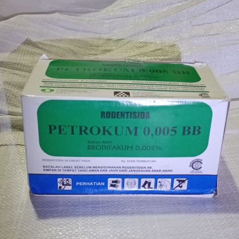 RACUN TIKUS ORIGINAL PETROKUM 1 BOX ISI 10PC MATI KERING TIDAK BERBAU