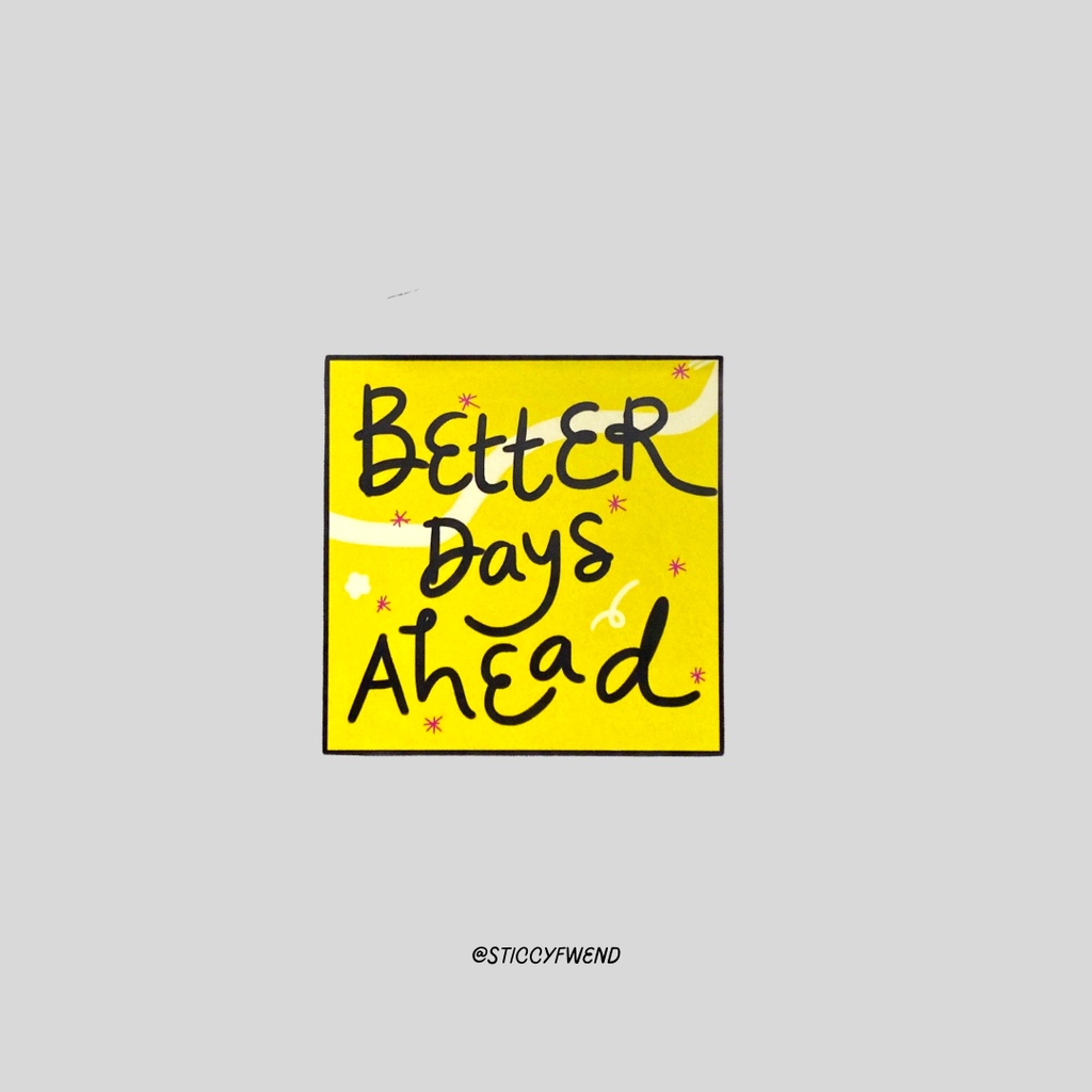 

SINGLES - A fwend who reassures // Stiker Laptop // Stiker Vinyl Doff // Stiker Tahan Air