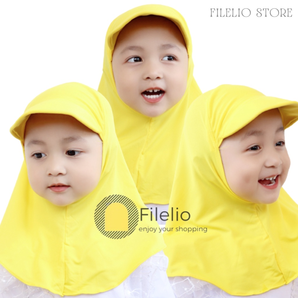 TERMURAH Hijab Anak Murah Topi Sporty Baby Jilbab Anak Lucu Umur 0-3 Tahun Krudung Anak Perempuan