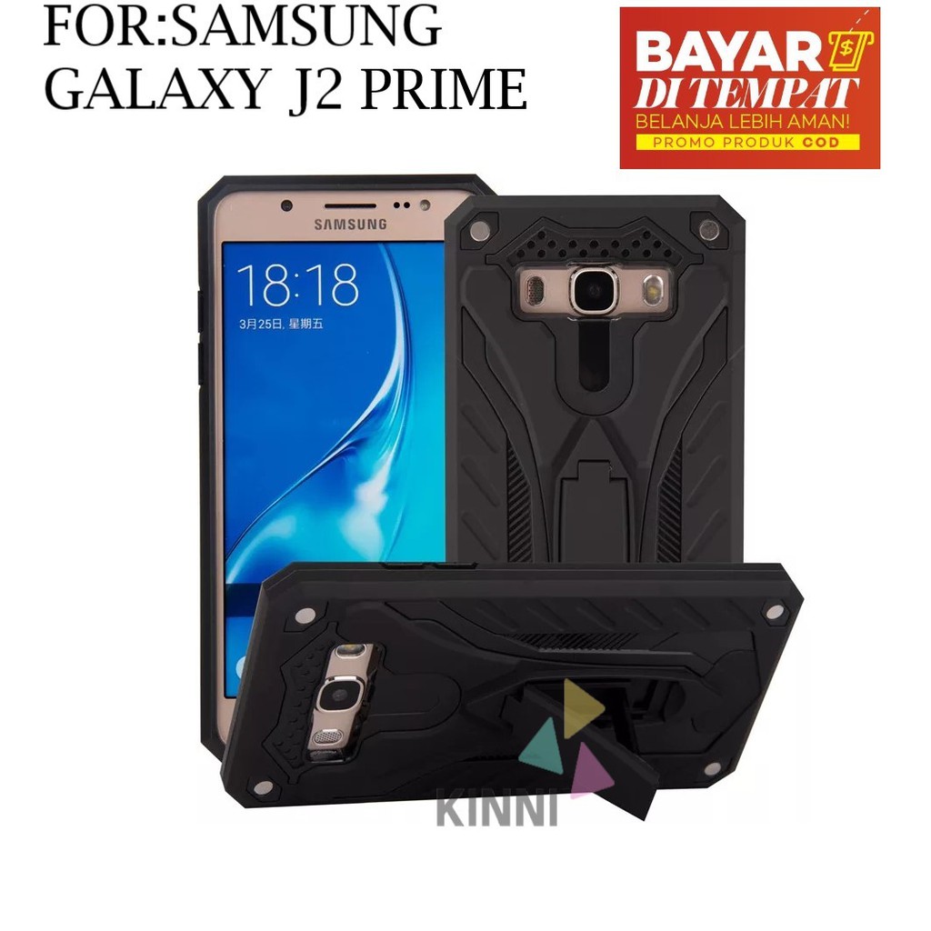 CASING UNTUK SAMSUNG GALAXY J2 PRIME STANDING TRANSFORMER ROBOT CASE