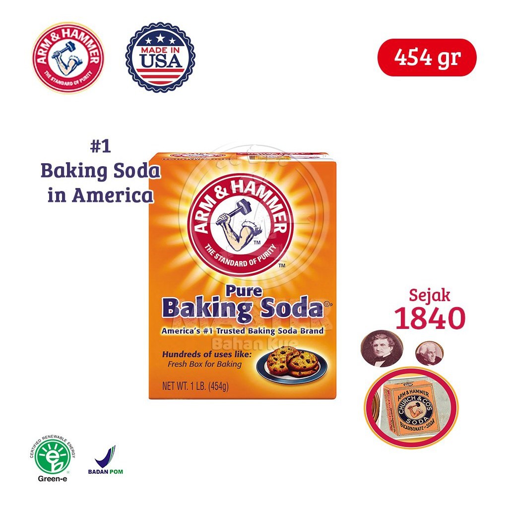 

Arm&Hammer Pure Baking Soda Amerika [454 gr]