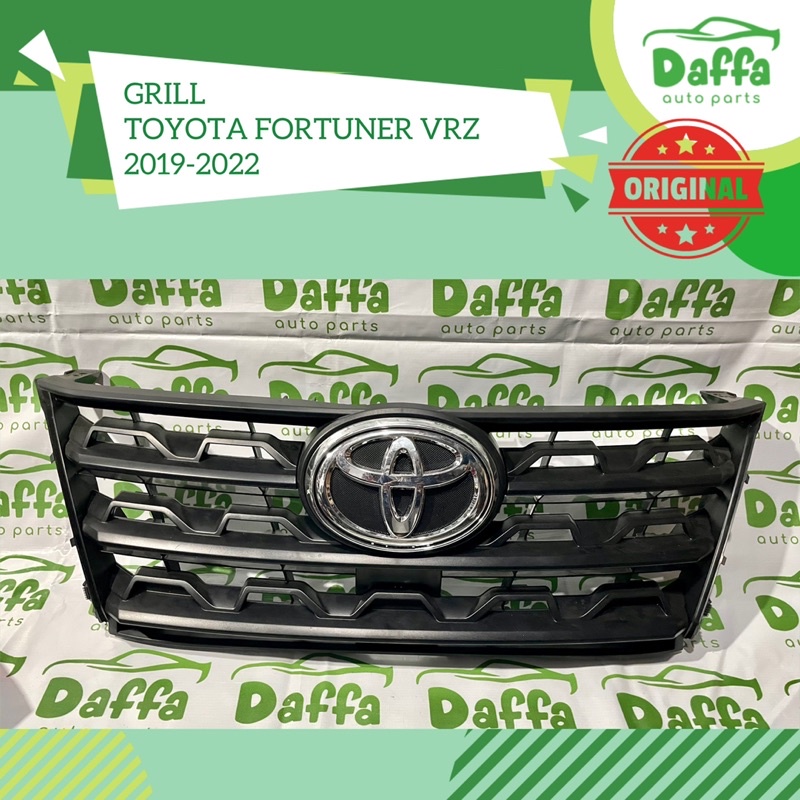 Grill Grille Gril Grile Bemper Bumper Guard Mobil Toyota Fortuner VRZ 2020 2021 2022 Tipe Type GR Or
