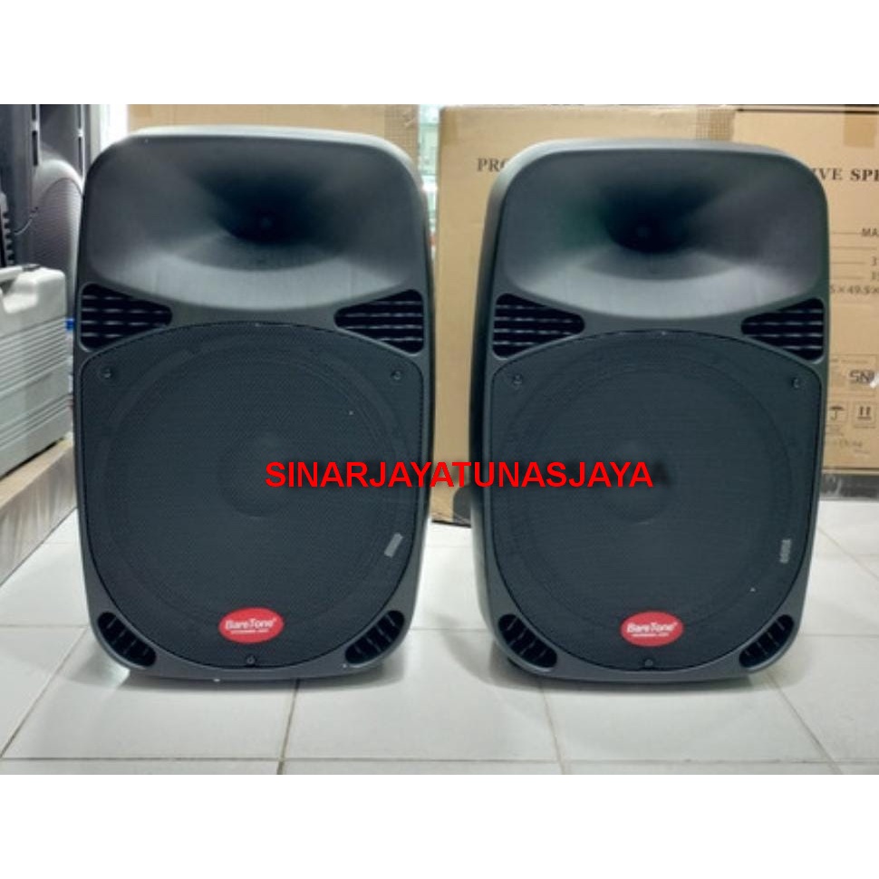 PAKET SPEAKER PASIF BARETONE MAX15MW/ 15 MW SEPASANG + MIXER