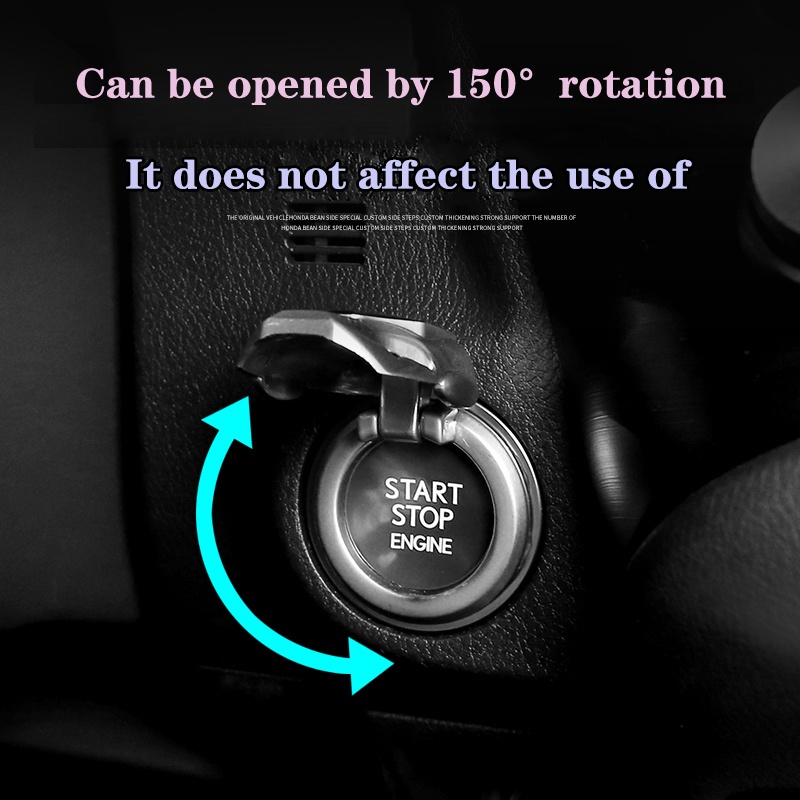 Mesin Pengapian Mulai Berhenti Tombol Penutup Pelindung Stiker Dekorasi Iron Man Car Interior Engine Ignition Start Stop Button Protective Cover Decoration Sticker Car Interior Accessories For Mazda speed CX-30 CX-8 Mazda3 CX-3 CX-9 Mazda6 CX-5 Mazda2