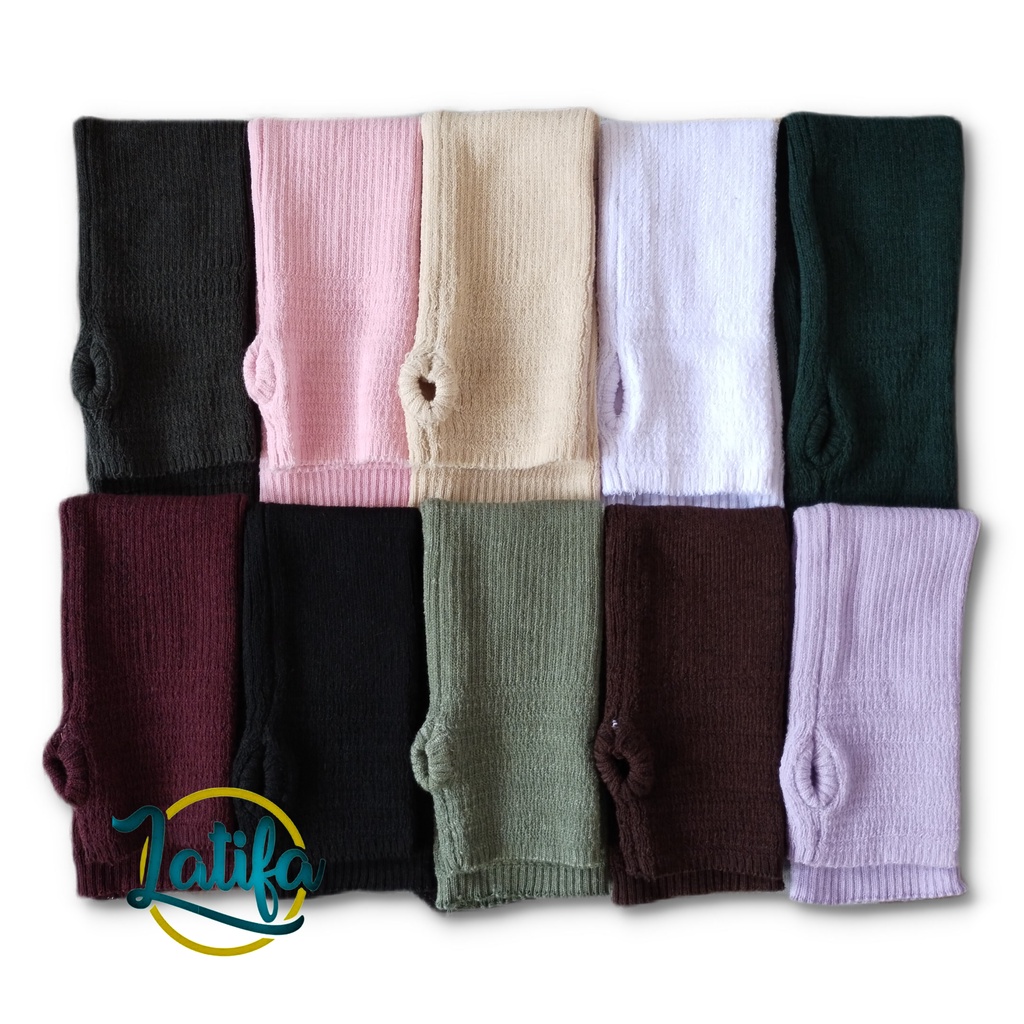 Manset Rajut Manset Lengan Muslimah/Handsock Rajut