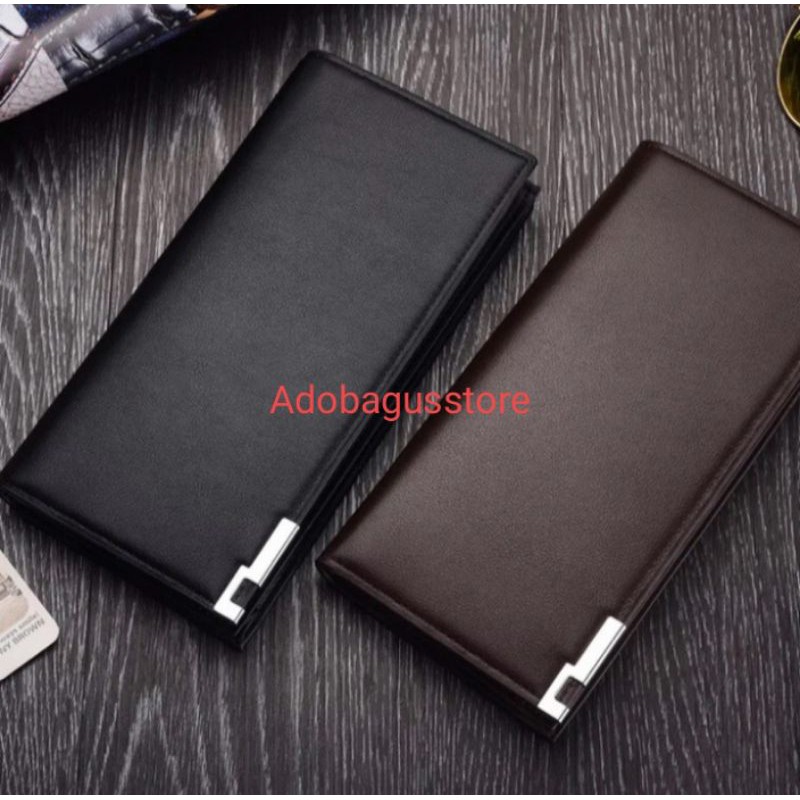 Dompet Pria Lipat Panjang Kulit import keren