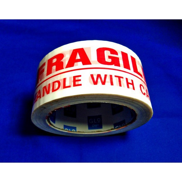 

Glotape Lakban Fragile 48mm x 90yard Putih