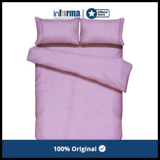Informa- Sprei Set - Sheet Set Microfiber Emboss (B) Purple
