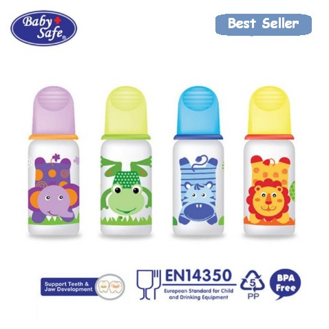 Baby Safe Botol Susu Bayi Karakter 125 ml JS003