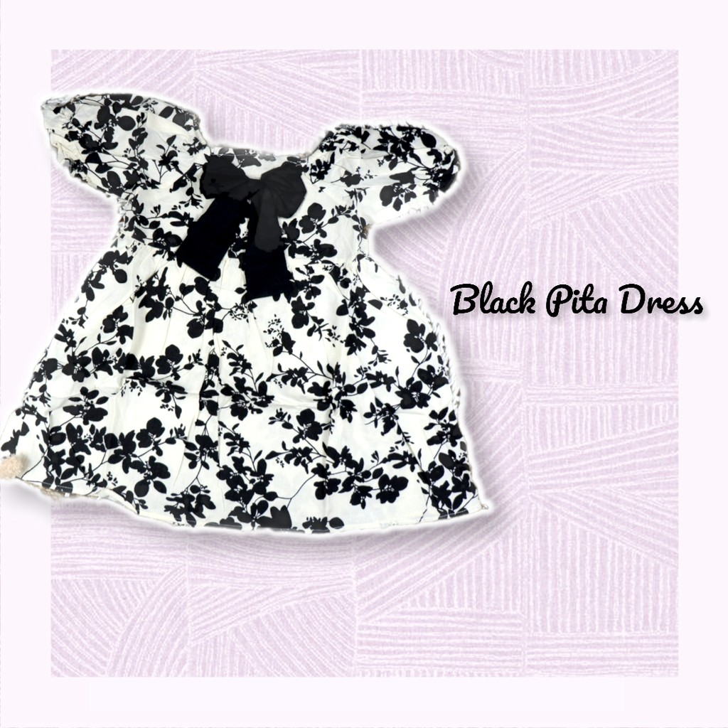 

Black Pita Dress