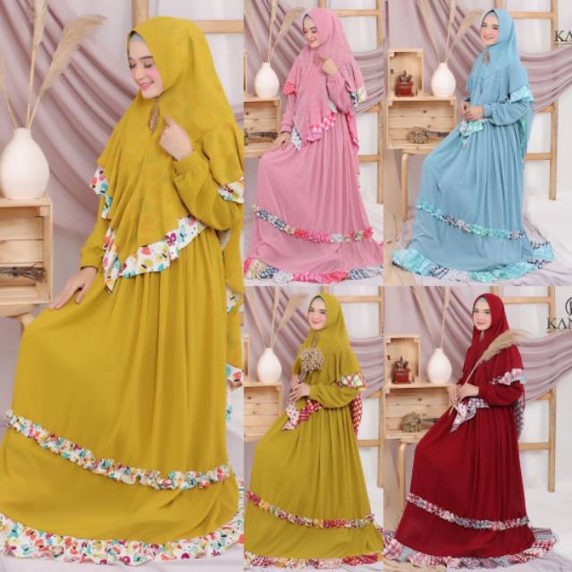 GAMIS SYAR'I AISYAH | Original Kanaya syar'i