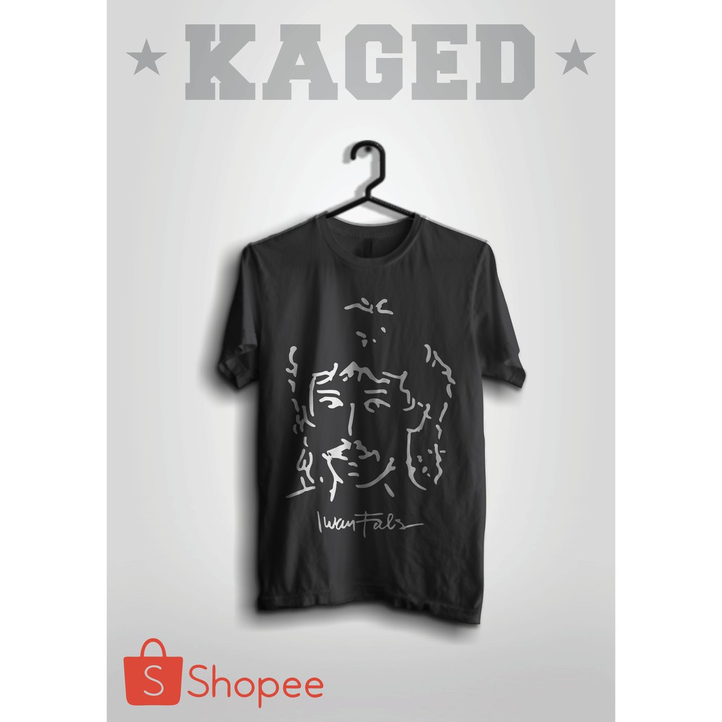 Kaos Iwan Fals 3 KAOS BAND IWAN FALS, KAOS BANG IWAN FALS, KAOS MUSIK INDONESIA #WARNAHITAM