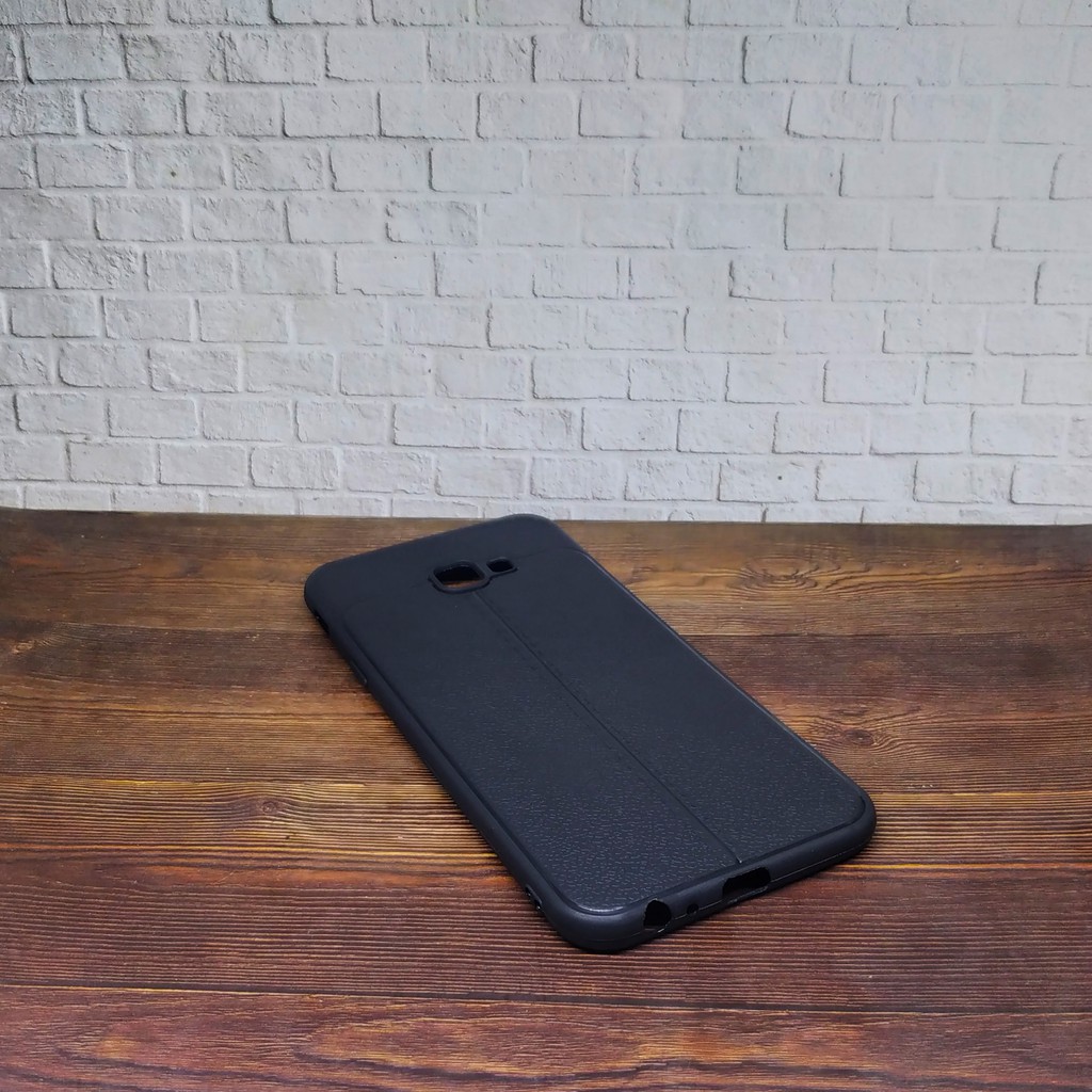 Leather case Samsung Galaxy J4 Plus J4+ Softcase Auto Focus Kulit Samsung J415 J415F J415