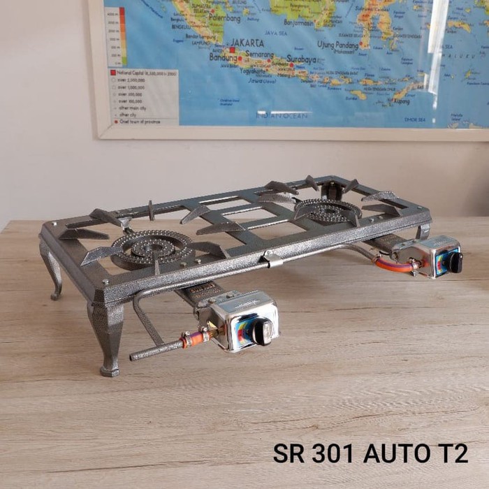 Kompor Cor 2 Sunrise Tungku  SR 301 Auto T2
