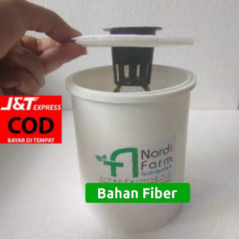 Tandon Hidroponik, Media tanam Hidroponik. Pot hidroponik. Mini dutch bucket hidroponik