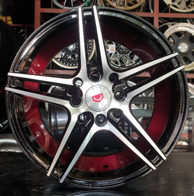 Velg R/Ring 14 Vossen Ayla Agya Brio Sigra Calya March dll free packing kayu+asuransi jne trucking/k