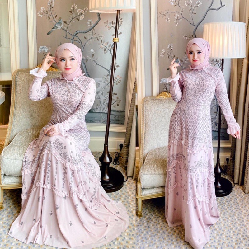 dress amora original by shella saukiah