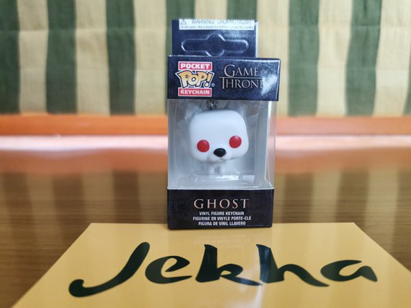 Funko Pocket Pop Keychain GOT GAME OF THRONES GHOST Gantungan Kunci