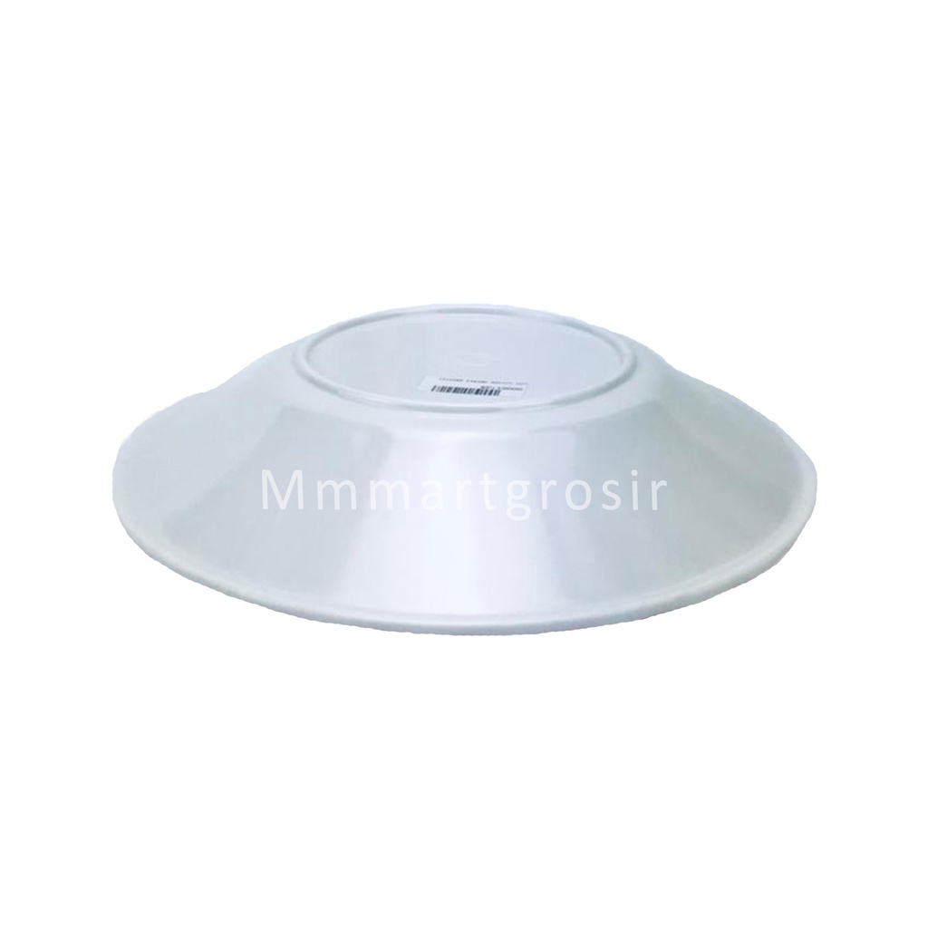 Piring Melamine / Piring Hugi / Piring Motif Bunga / Uk.23cm