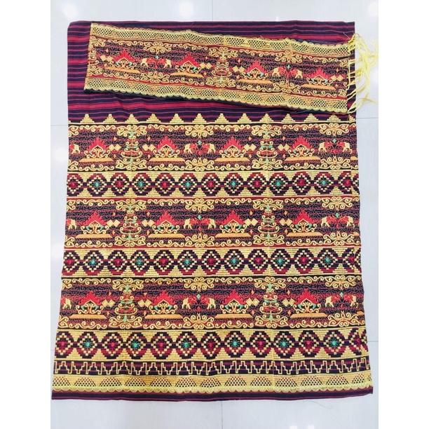 tapis bordir tenun lampung