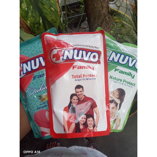 sabun cair Nuvo 450