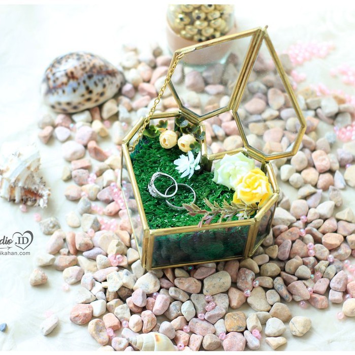 TEMPAT PERHIASAN | KOTAK CINCIN | RING BOX THERA LOVE