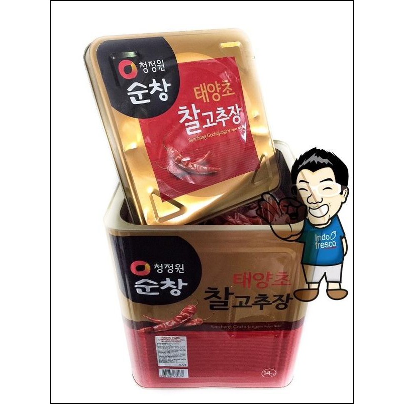 

CHUNG JUNG ONE GOCHUJANG- SAUS SAMBAL KOREA- RED PEPPER PASTE 14 KG