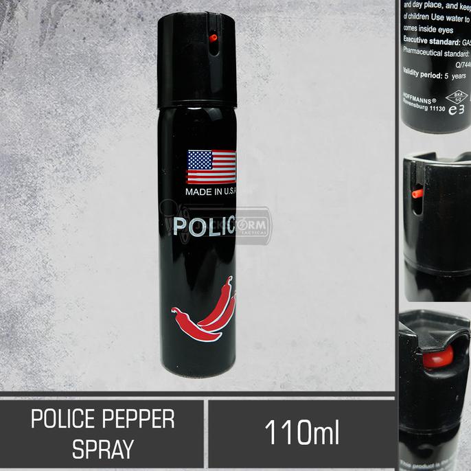 [COD] Semprotan Merica Police Pepper Spray Self Defence LIMITED EDITION Kode 1205