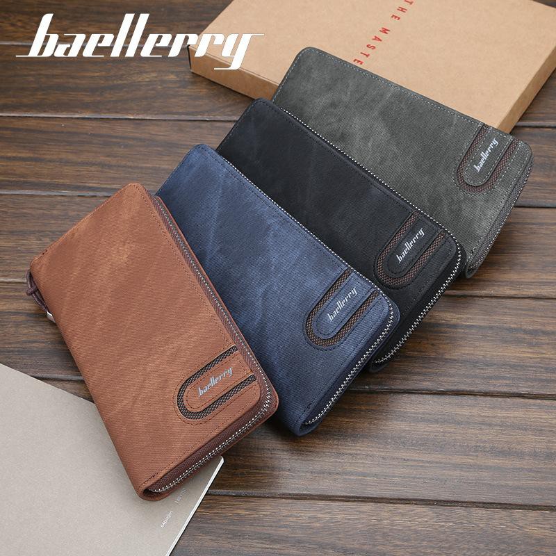 Dompet Panjang Kulit Pria Wanita New Wallet Baellerry 1514