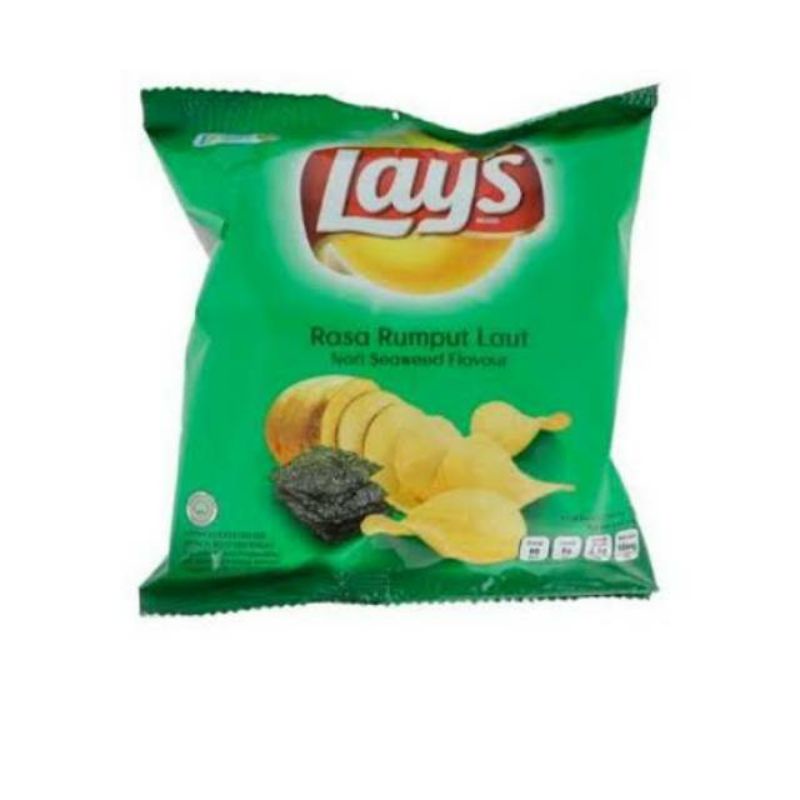 

Lays Rasa Rumput Laut (Seaweed) 1 Renceng