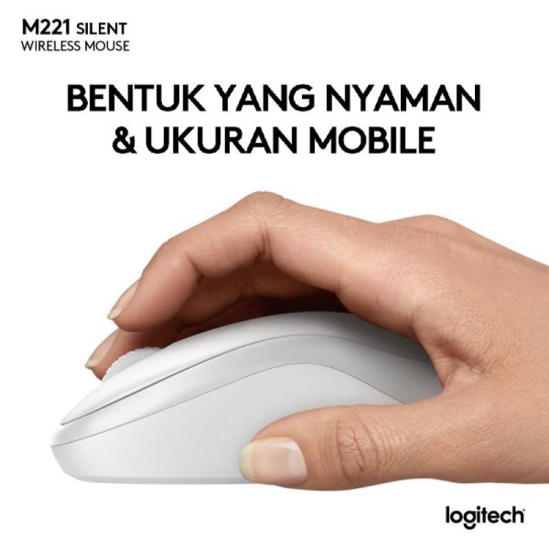 Mouse Wireless Logitech M221 Silent Original