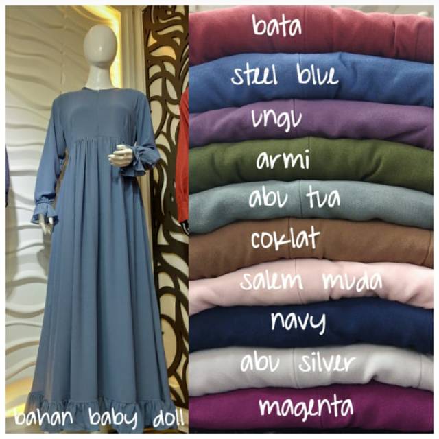 Gamis annisa syari by asm