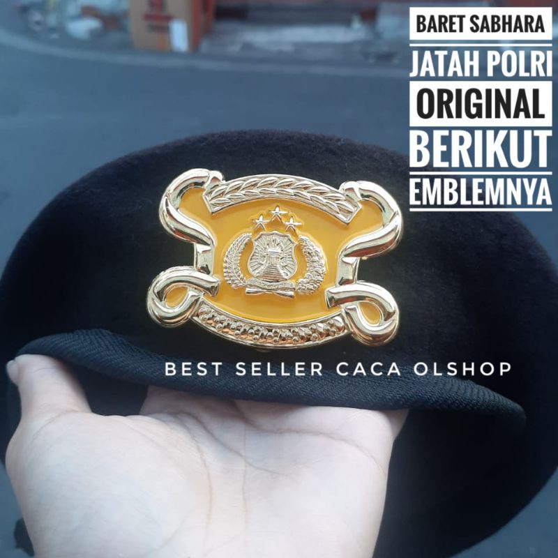 Baret SABHARA Jatah POLRI Original sisa pembagian