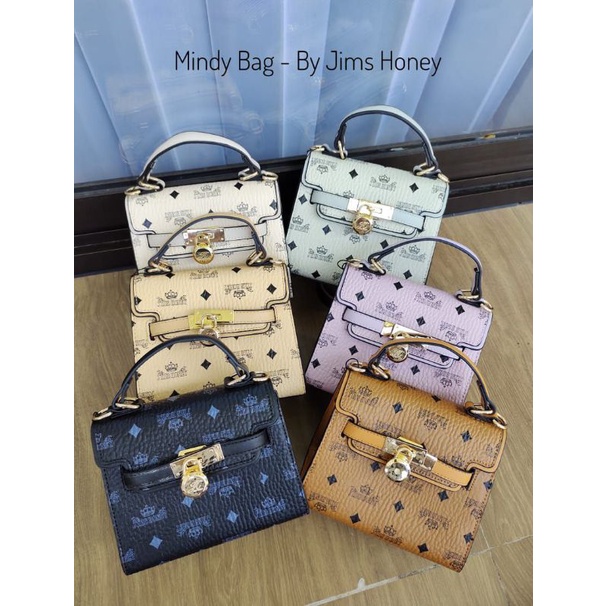 MINDY BAG TAS MEWAH SLINGBAG TENTENG JINJING SHOULDER BAG TAS JIMSHONEY