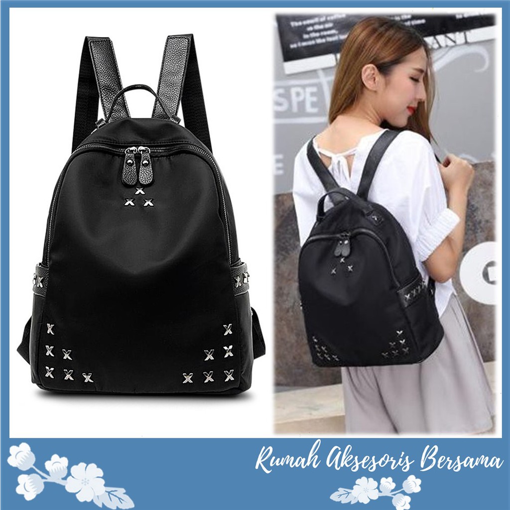 RAB Tas Ransel Wanita Fashion TRW 6006 Tas Punggung Fashion Import / Tas  Ransel Fashion Import Batam | Shopee Indonesia