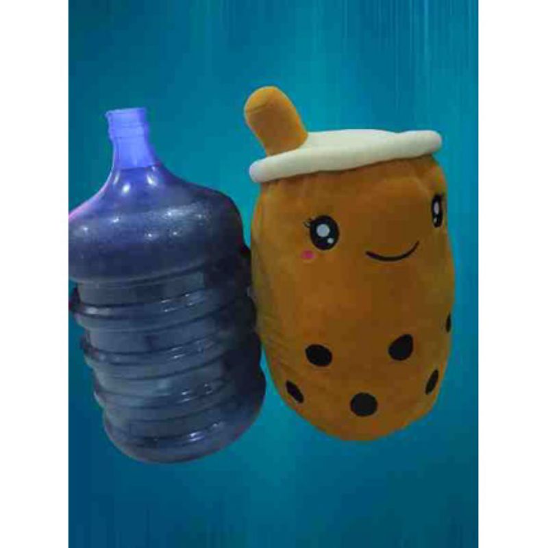 Boneka Boba Milk Tea JUMBO LED Berlabel SNI