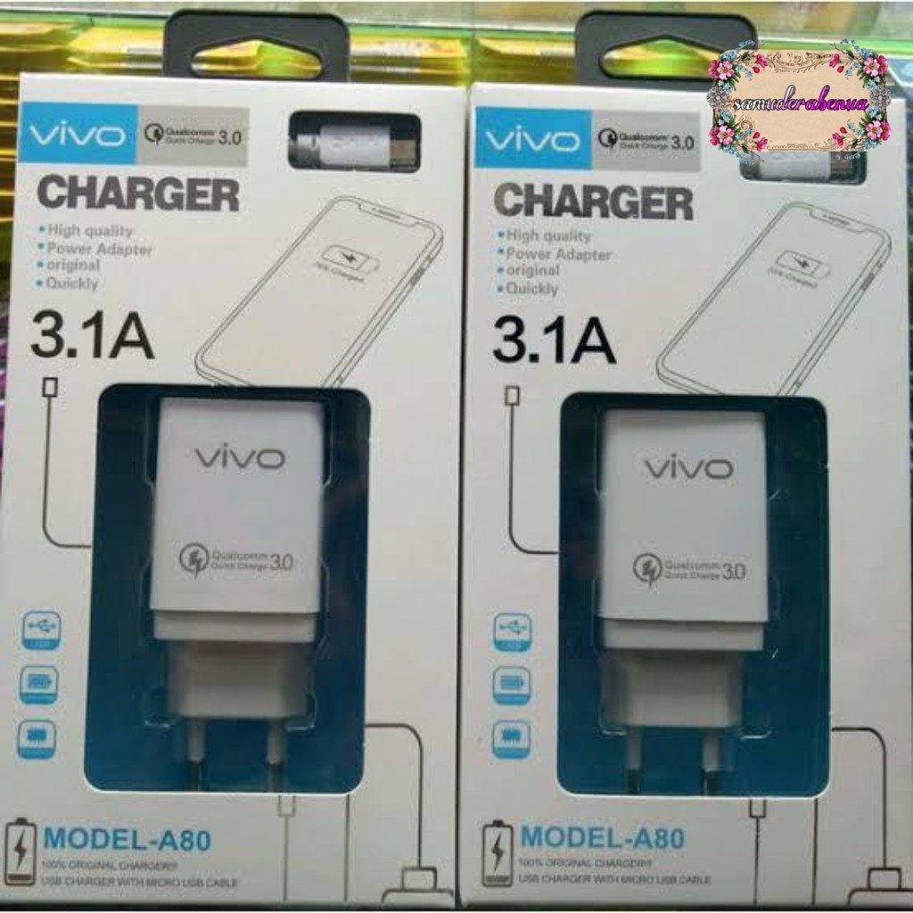 BM048 A80 Cashan Cashan VIVO 3Amper QUALCOM micro fast Charging Anti meledak Y83 V7 V5 V9 Y53 V11 SB1875