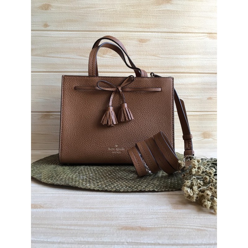 Tas Kate Spade Hayes Warm Cognac