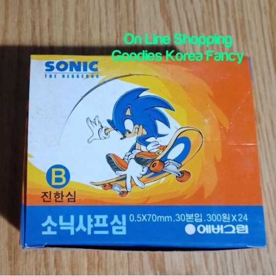 

Isi Pensil Mekanik Sonic 0.5mm B Panjang 70mm-30 Pcs Ori Korea
