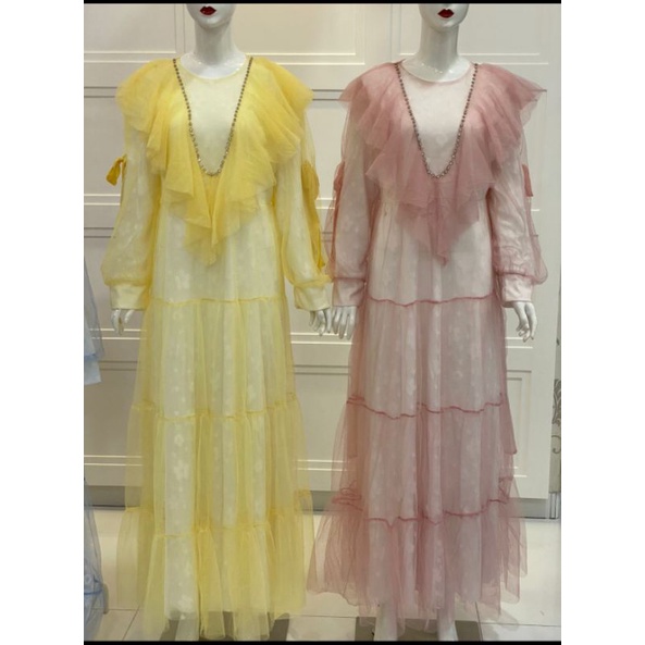 Dress Gamis Pesta Premium | Fuji Dress by Vivorie