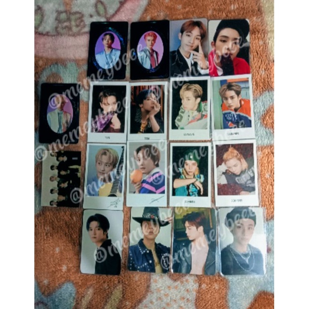 Photocard official NCT (jaehyun , Taeyong, winwin,dll) Album,YB,SG part 1