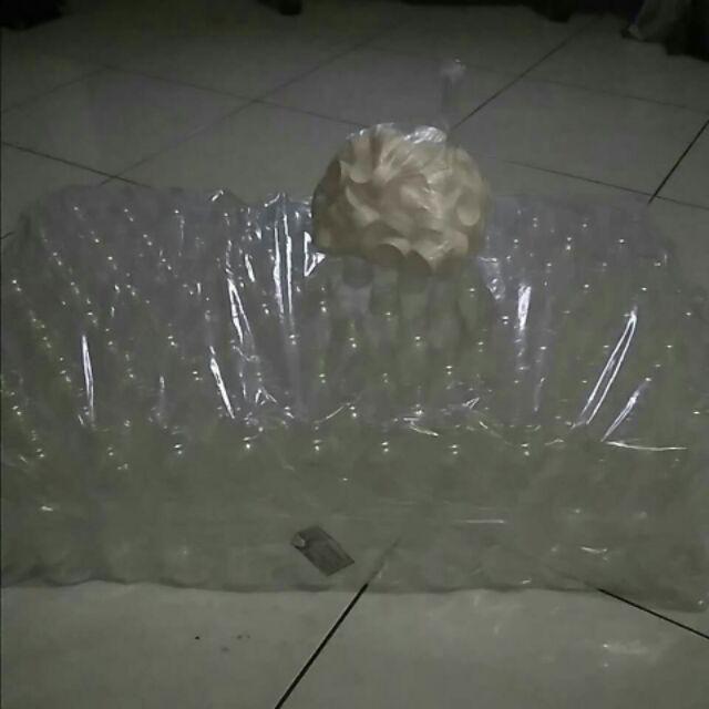 Botol Plastik 330ml Tutup Putih khusus Dalam Kota Surabaya