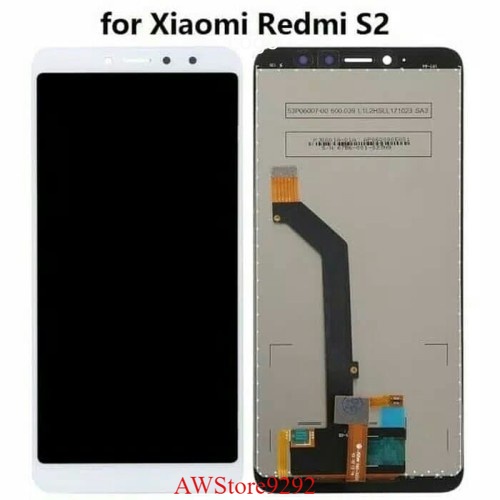 Layar Sentuh LCD TS Touchscreen Fullset XIAOMI REDMI S2 - REDMI Y2 - BLACK WHITE