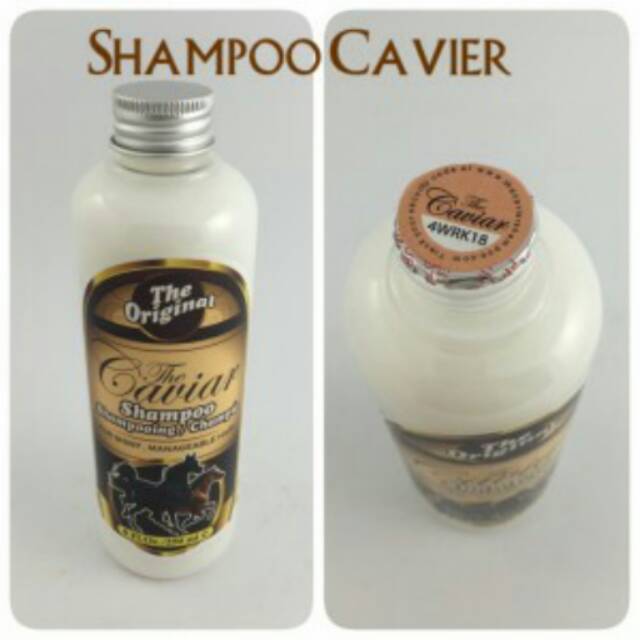Shampo Caviar Original (Shampoo Kuda Caviar Asli)