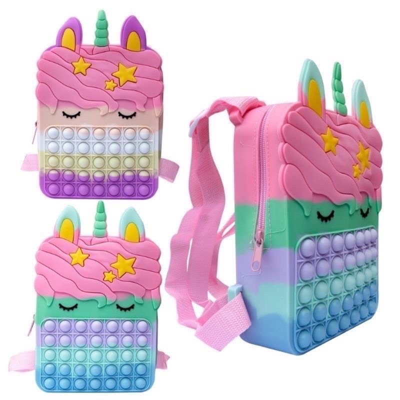 TAS POP IT MURAH / TAS POP IT RANSEL / TAS POP IT ANAK MURAH