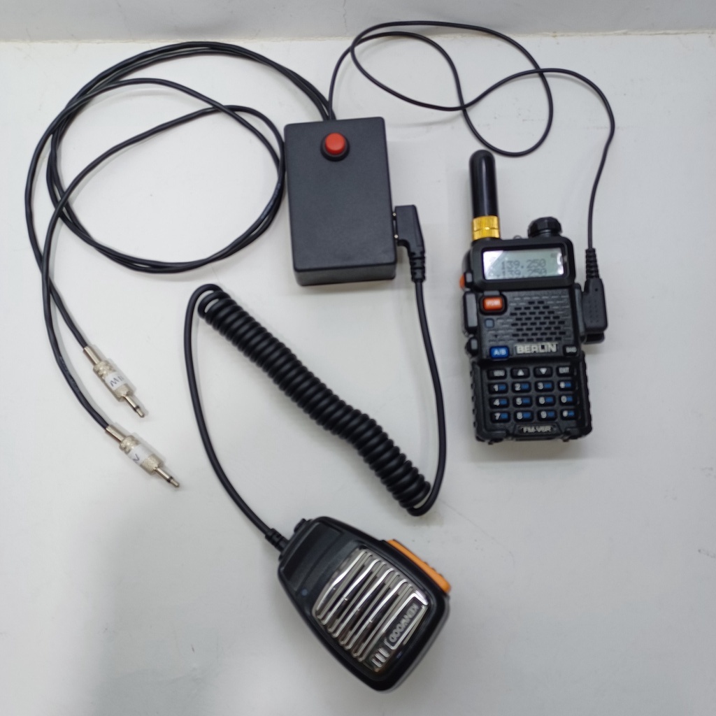 PTT BOX SOUNDCARD V8 UNTUK HT CINA