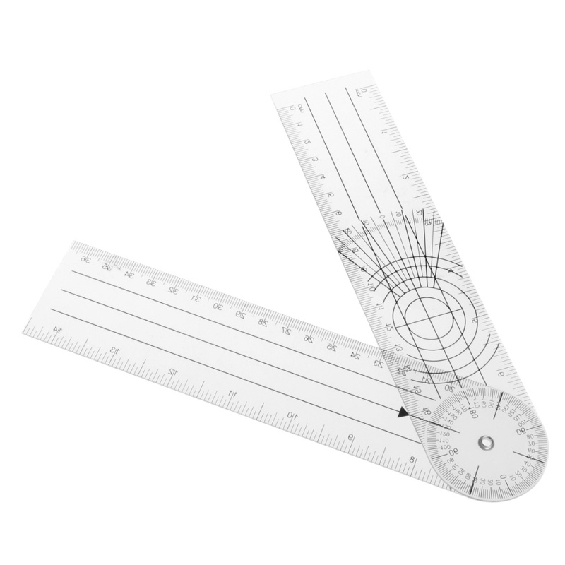 Btsg 360 Multifungsi° Penggaris Medis Spinal Untuk Mengukur Siku / Lutut / Jari